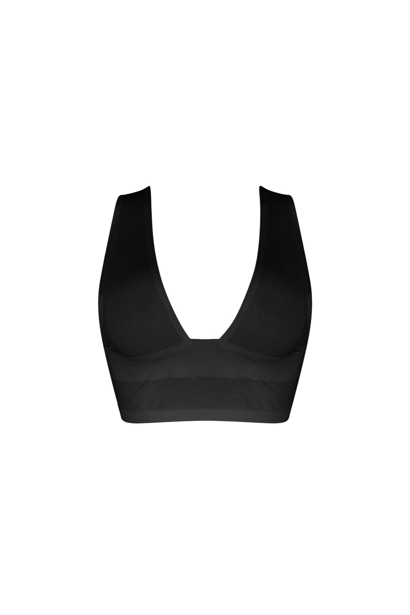 Bareline Seamless V Neck Crop Top