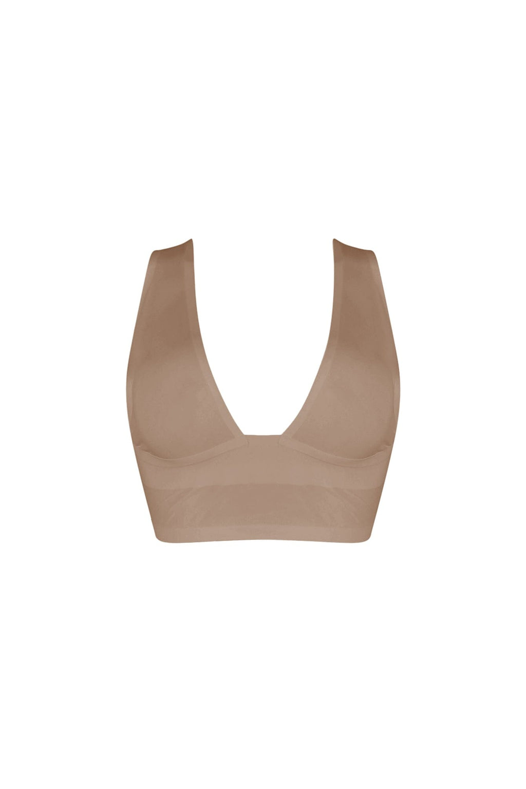 Bareline Seamless V Neck Crop Top