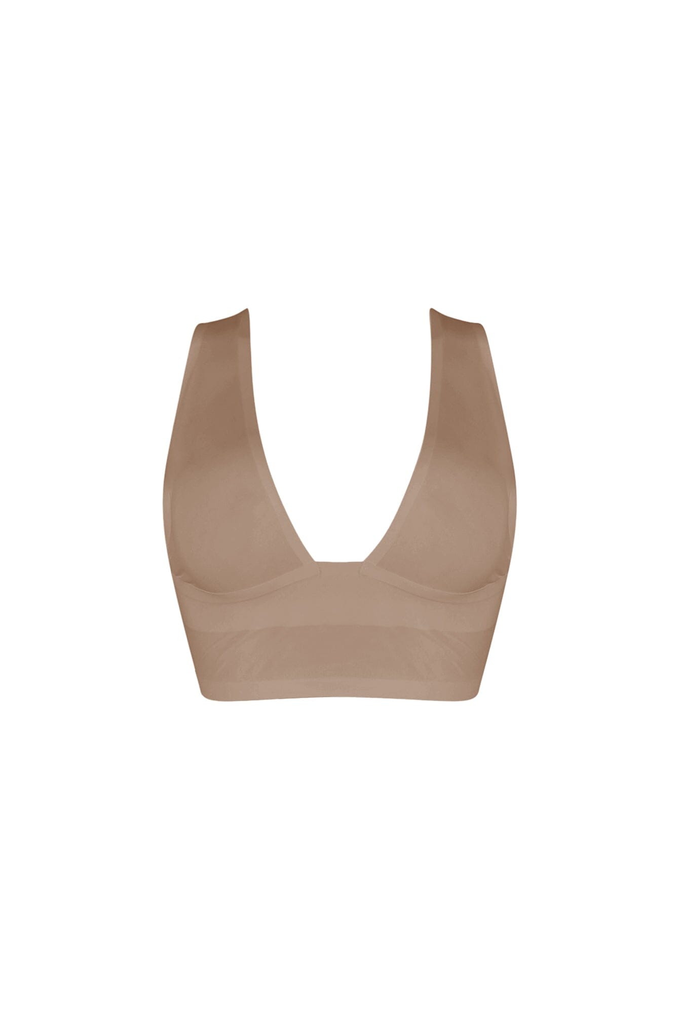 Bareline Seamless V Neck Crop Top