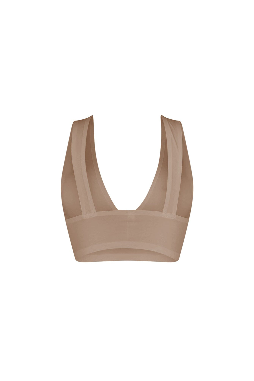Bareline Seamless V Neck Crop Top