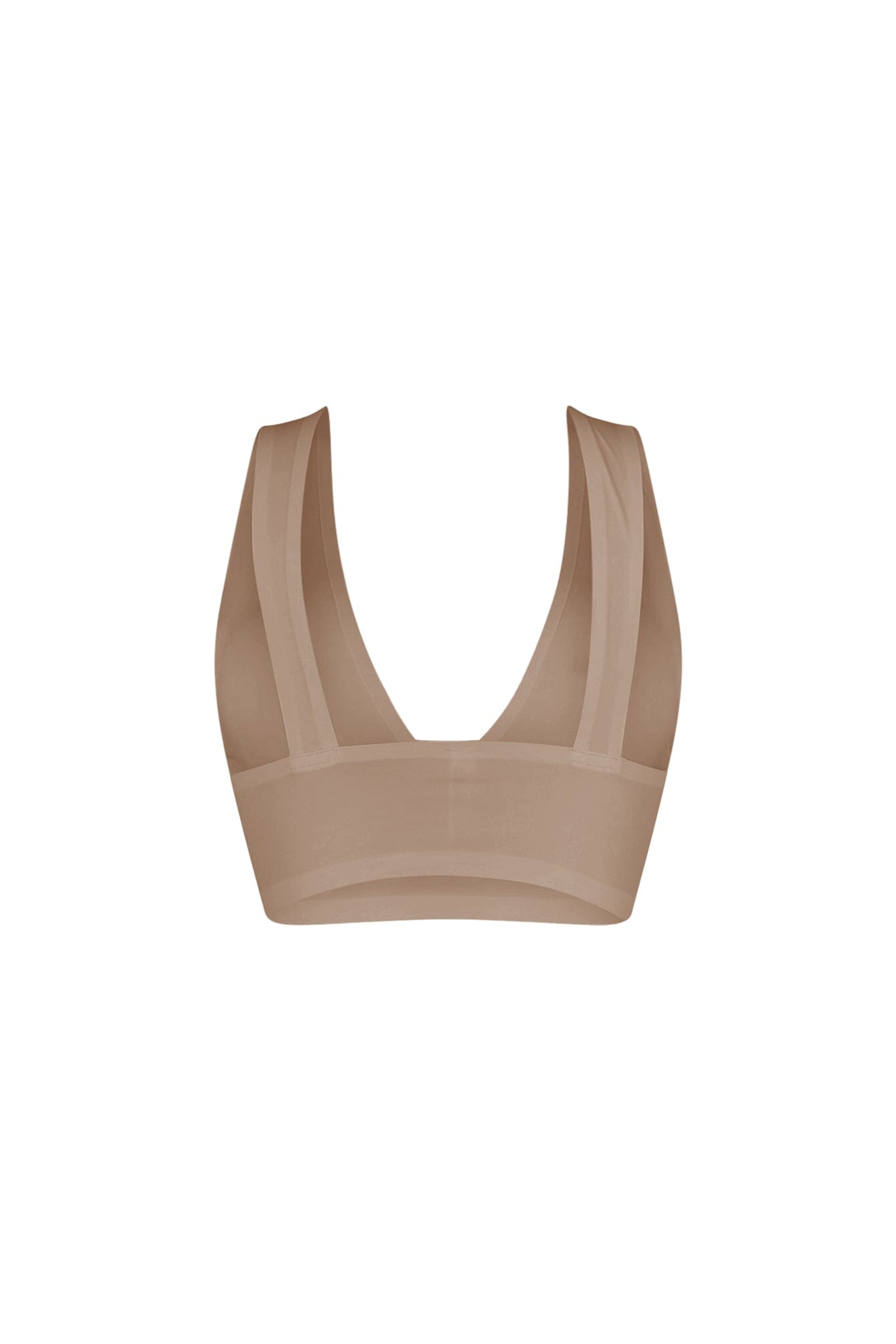 Bareline Seamless V Neck Crop Top