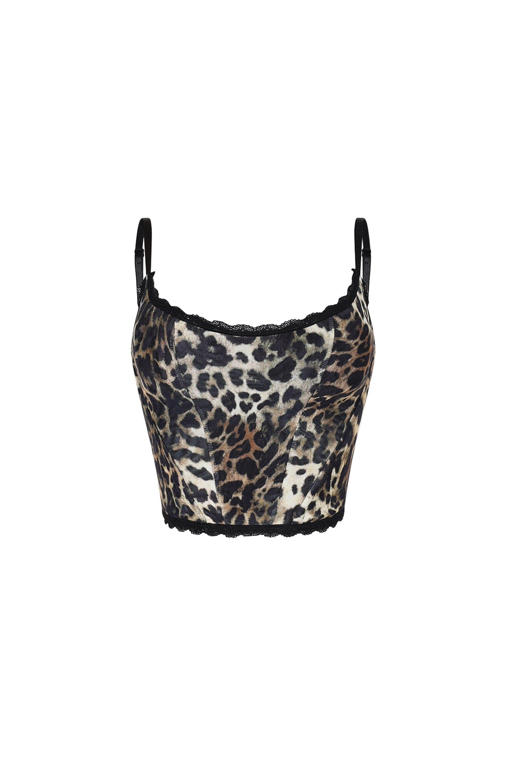 Prowl Leopard Lace Cami Top