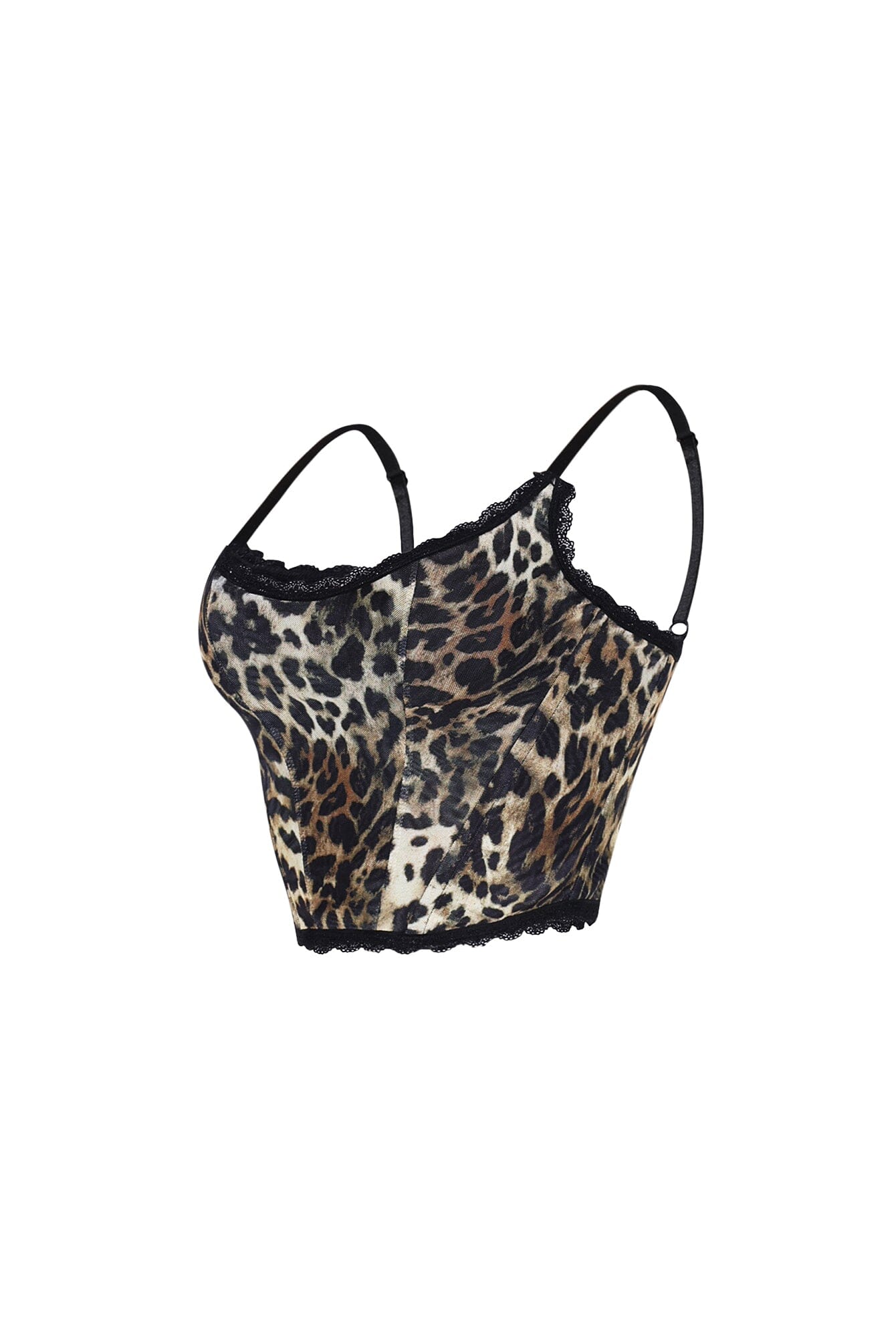 Prowl Leopard Lace Cami Top
