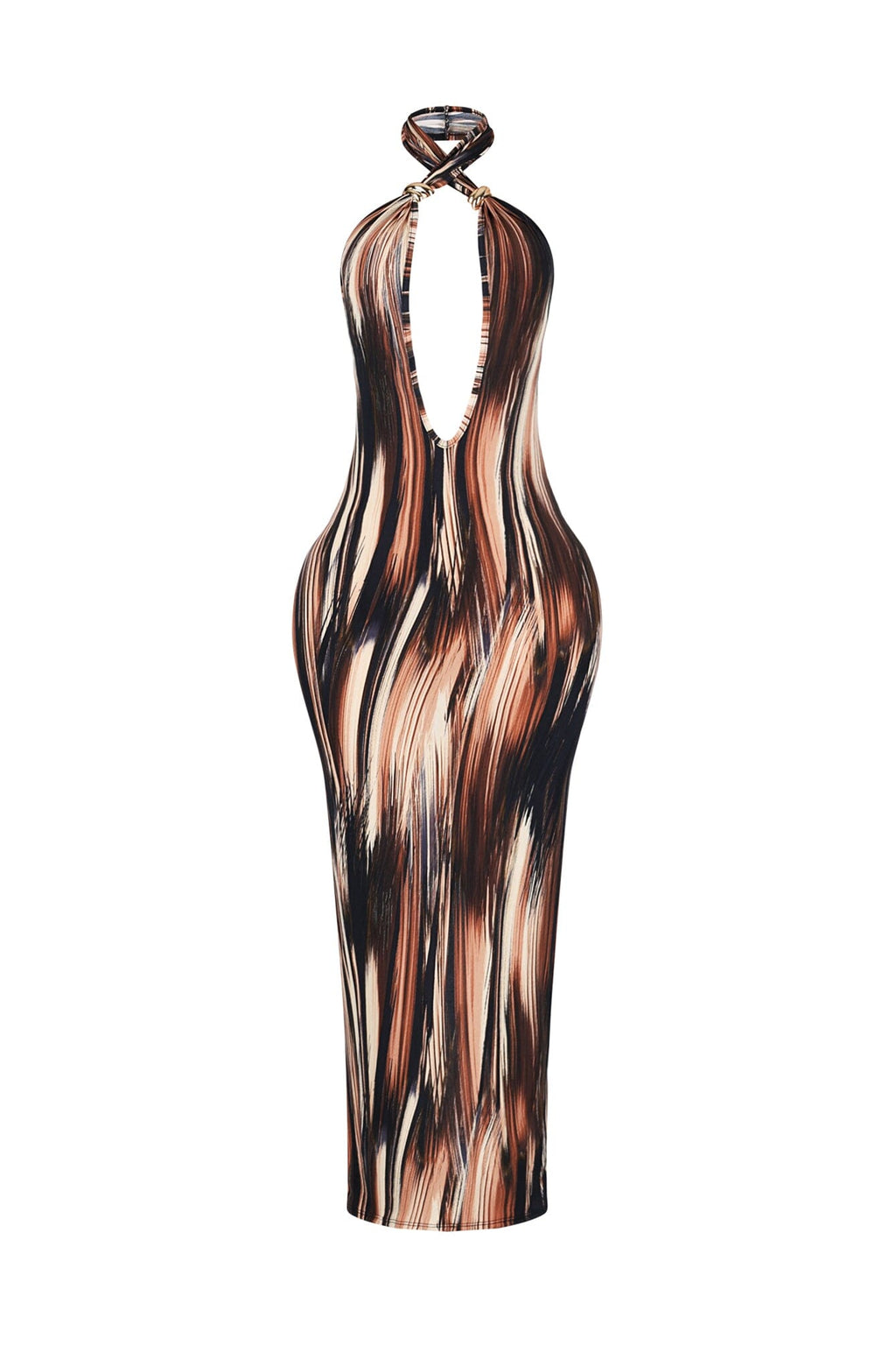 Cedar Cut Deep V Maxi Dress