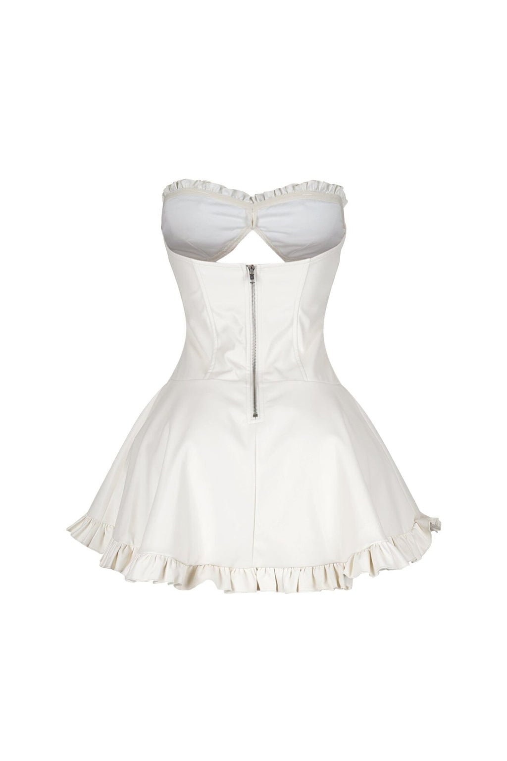 Oslo Faux Leather Mini Dress