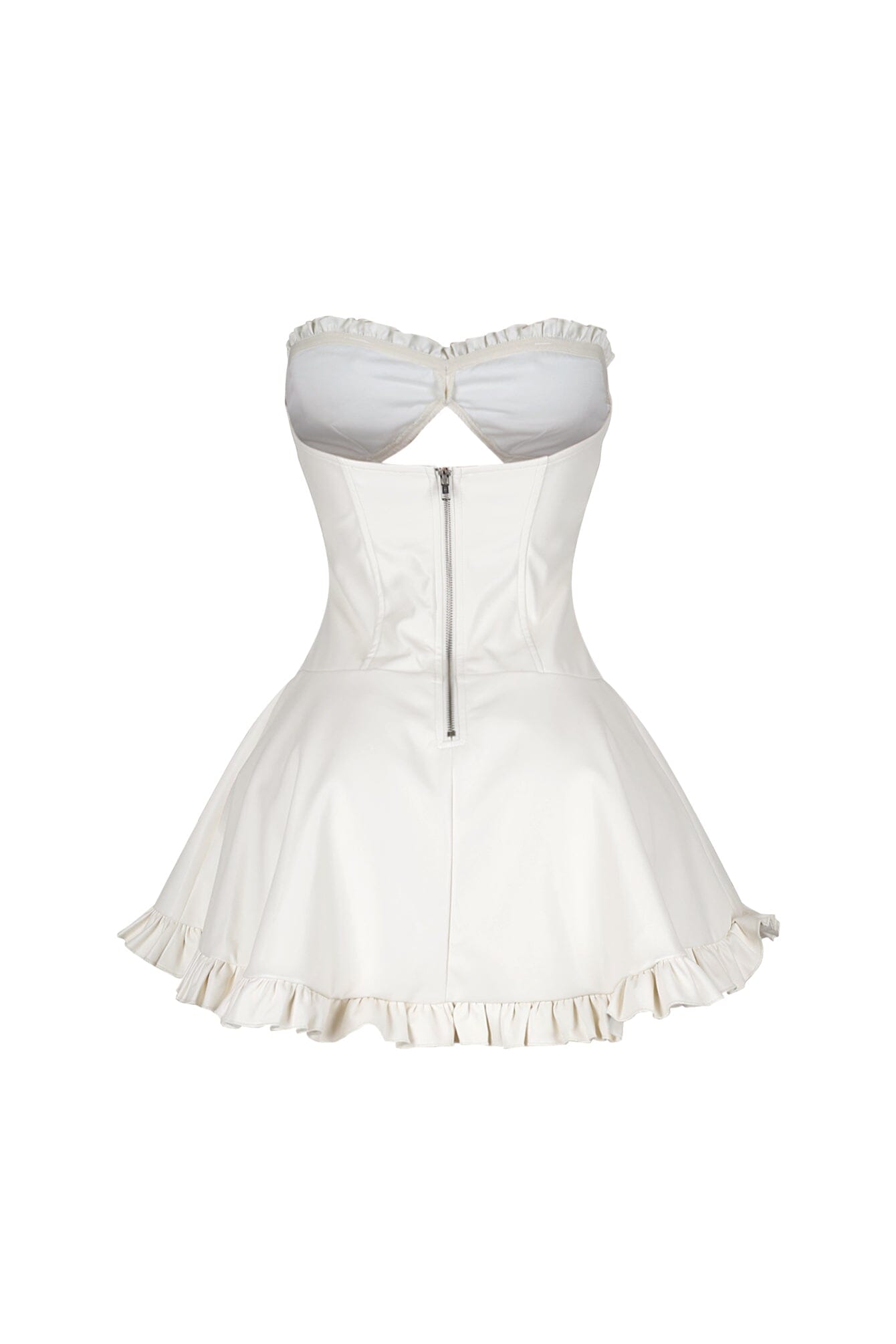 Oslo Faux Leather Mini Dress