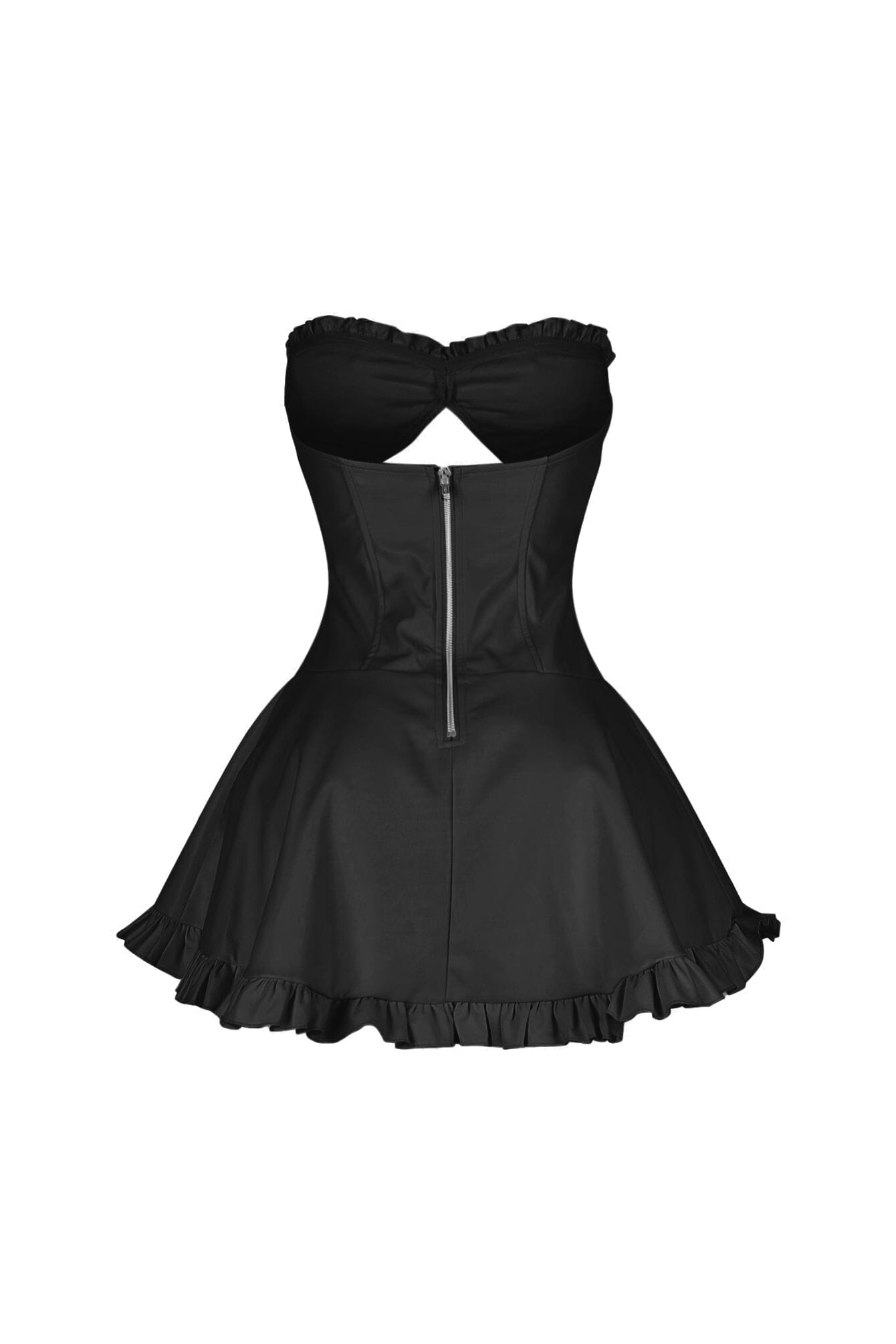 Oslo Faux Leather Mini Dress