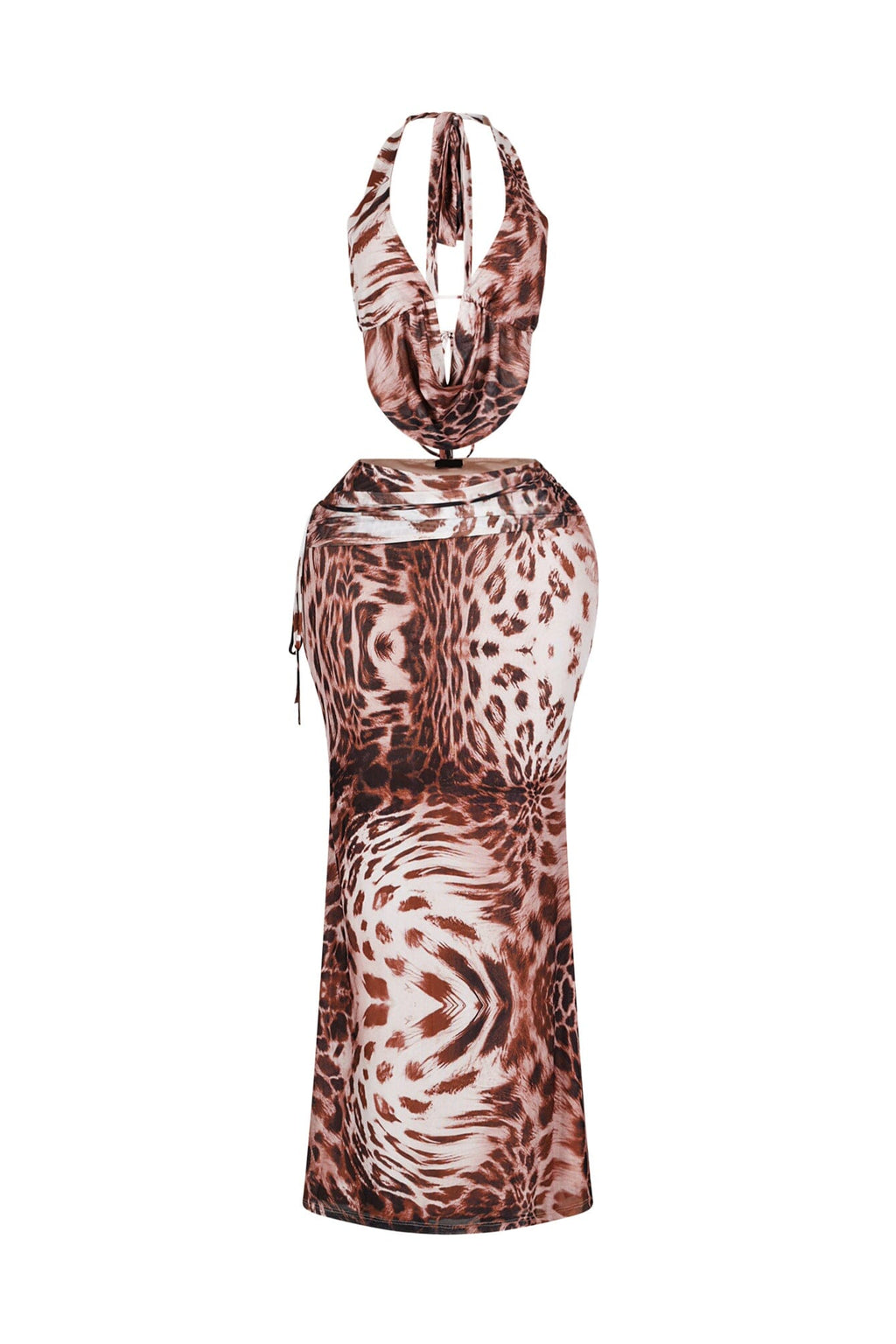 Wildmuse Halter Top & Skirt SET