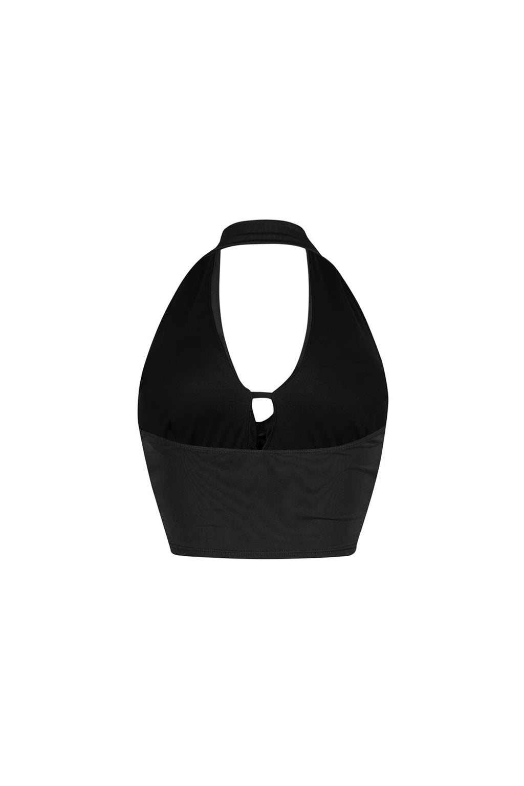 Lightweight Cowl Neck Crop Top