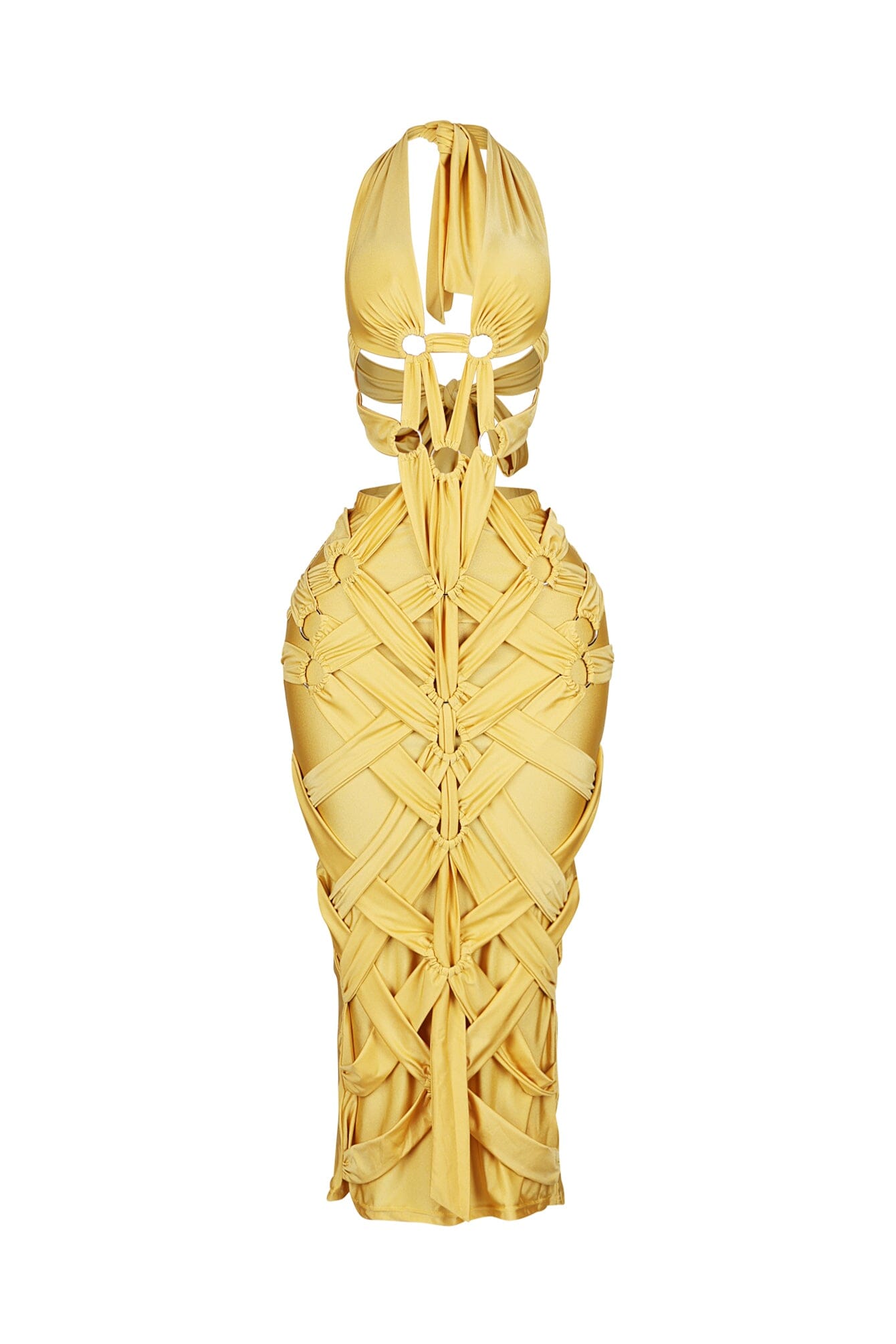 Edgeframe Cutout Midi Dress