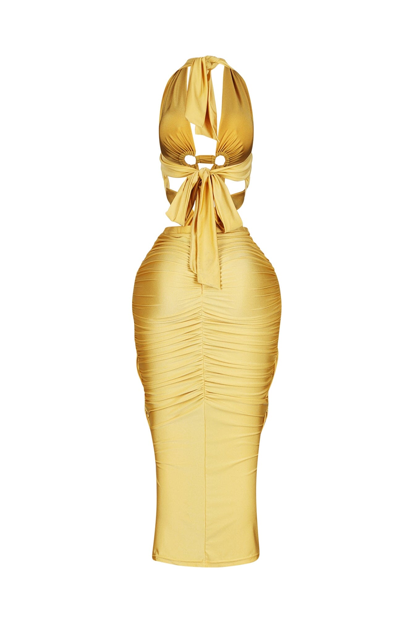 Edgeframe Cutout Midi Dress