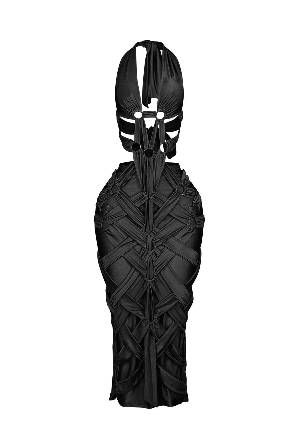 Edgeframe Cutout Midi Dress