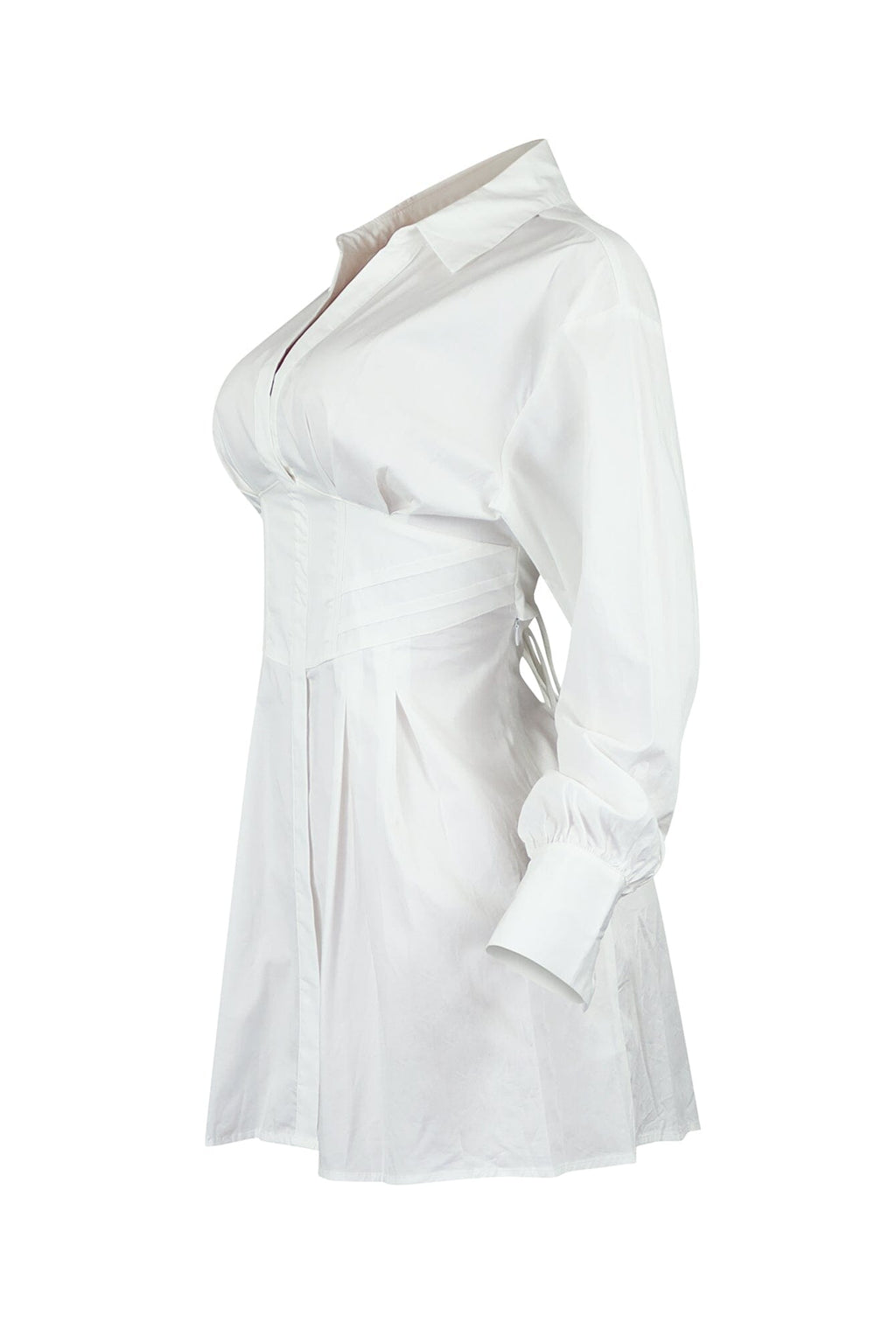 Dream About You Poplin Shirt Mini Dress