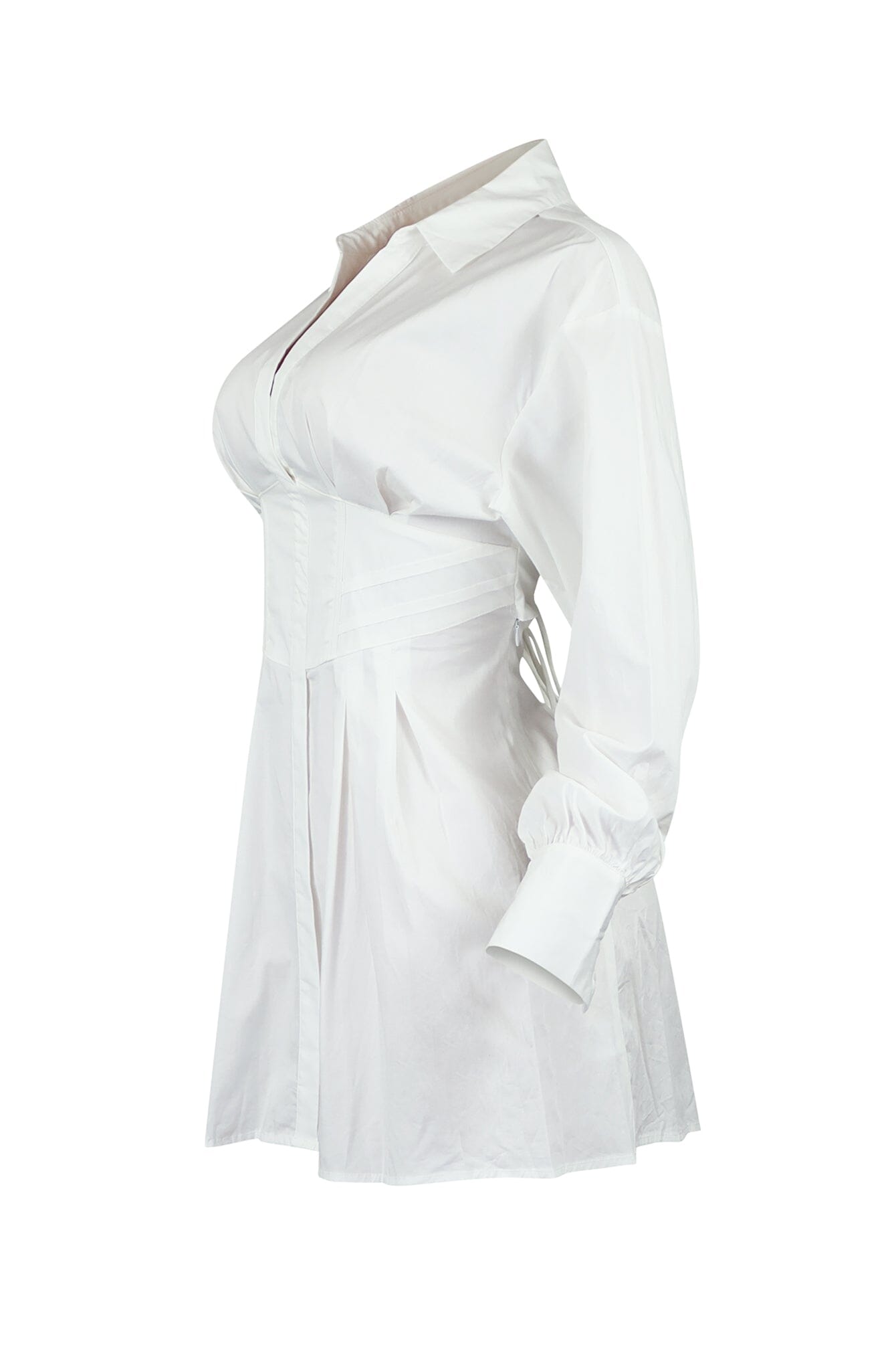 Dream About You Poplin Shirt Mini Dress