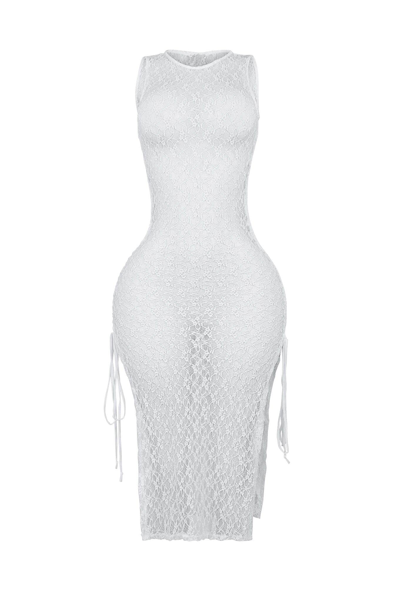 Need To Know Sleeveless Lace Dress