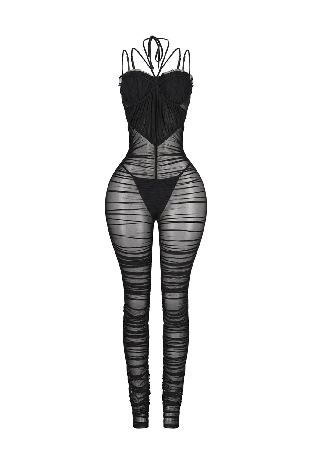 Whisper in Mesh Jumpsuit