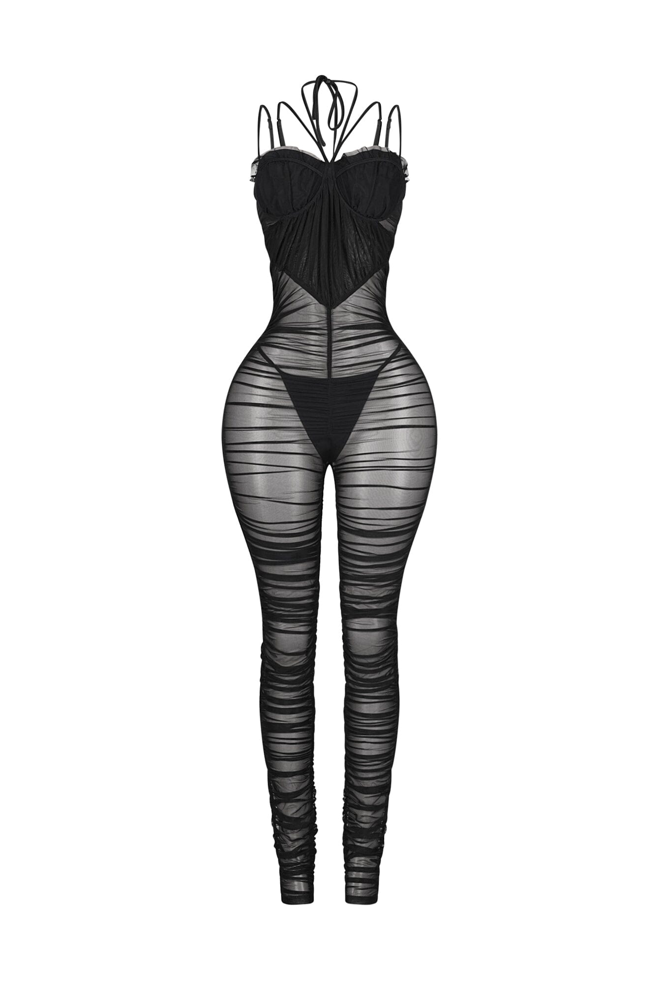 Whisper in Mesh Jumpsuit