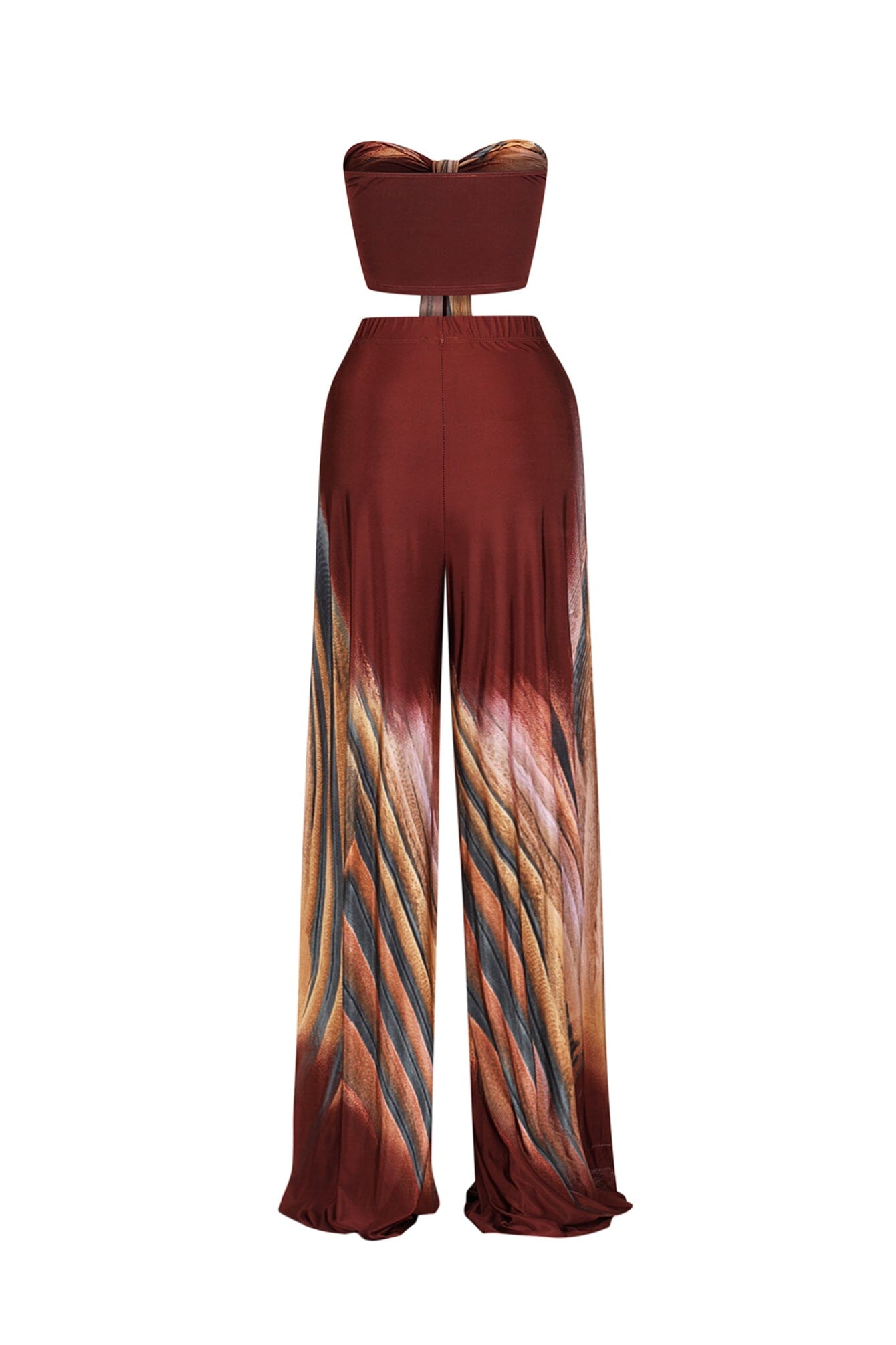 Playing Me Print Top & Pants SET