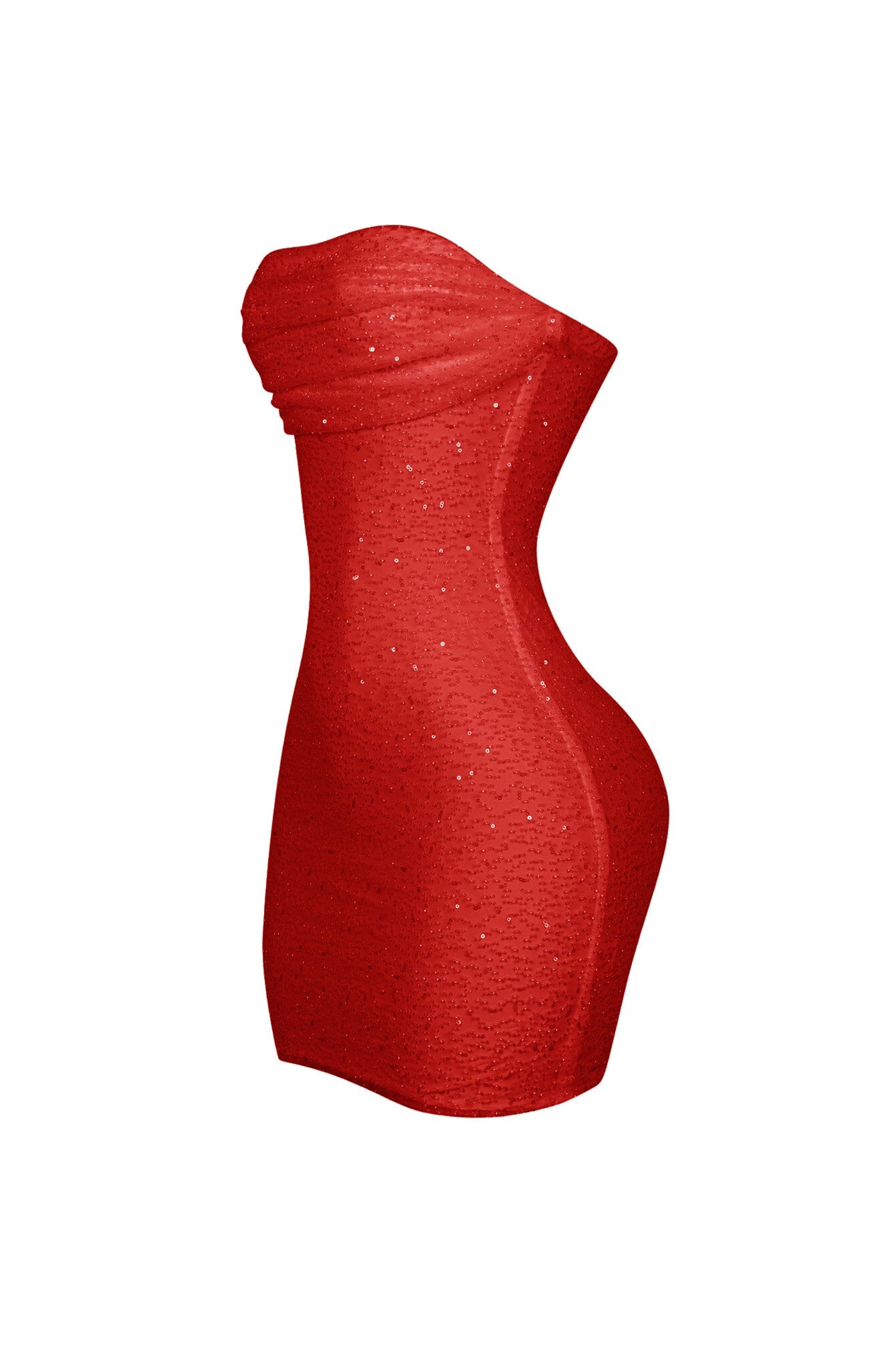 Greer Mesh Beaded Mini Dress