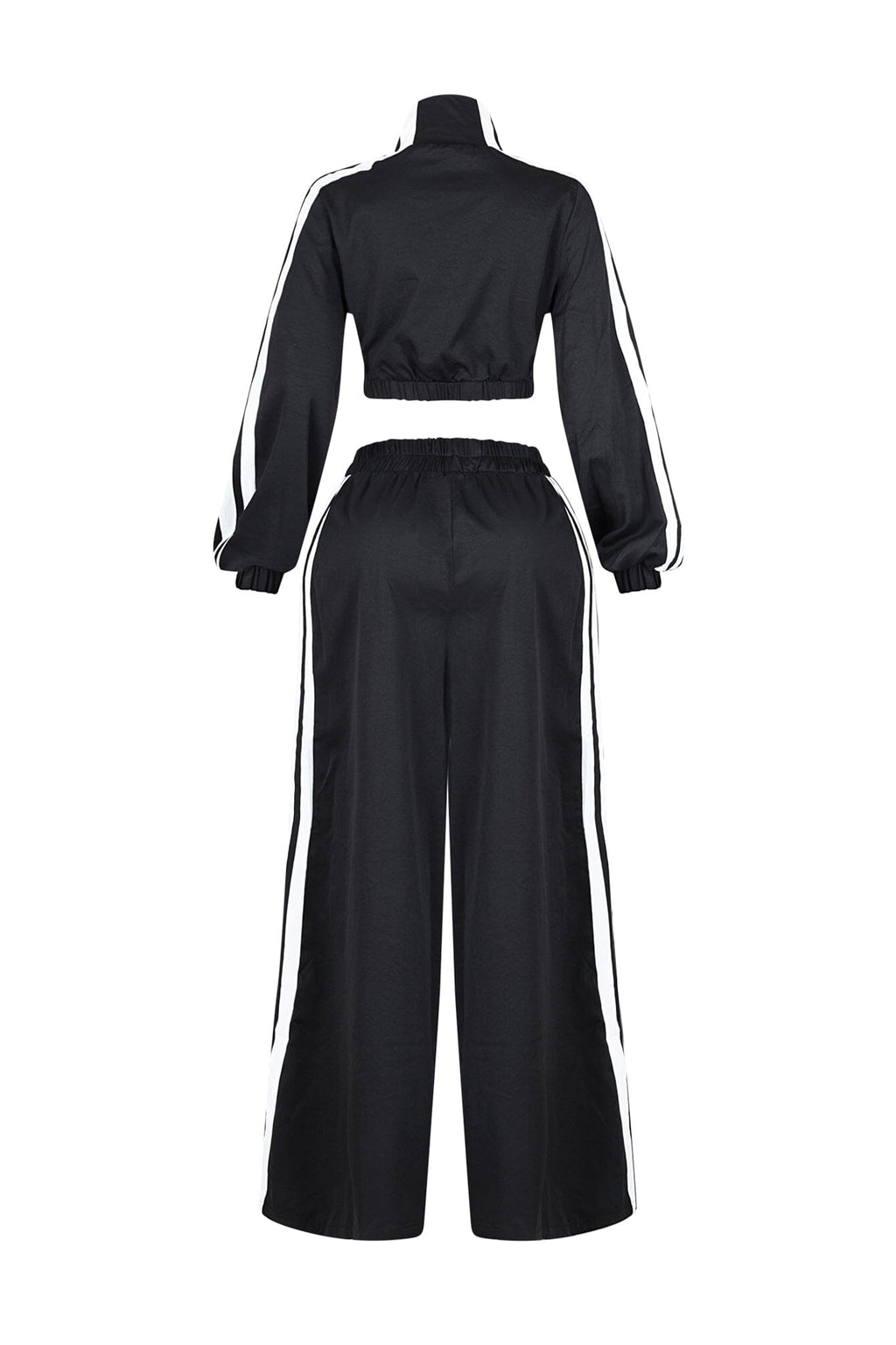 Side Motion Striped Jacket & Pants SET