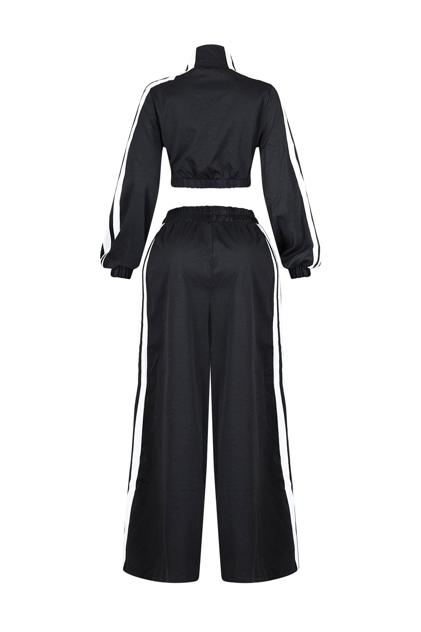 Side Motion Striped Jacket & Pants SET