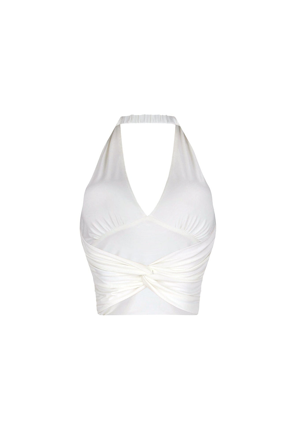 Simple Grace Halter Crop Top