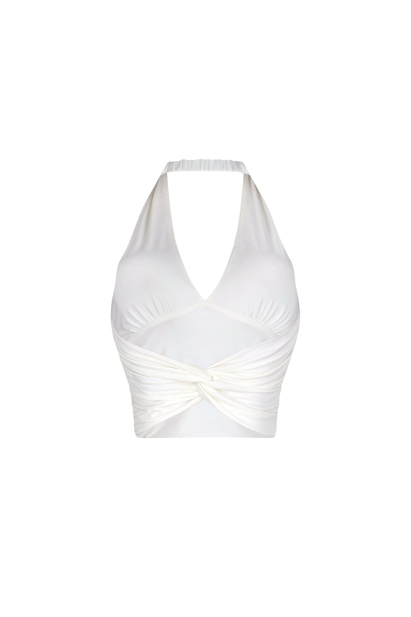 Simple Grace Halter Crop Top