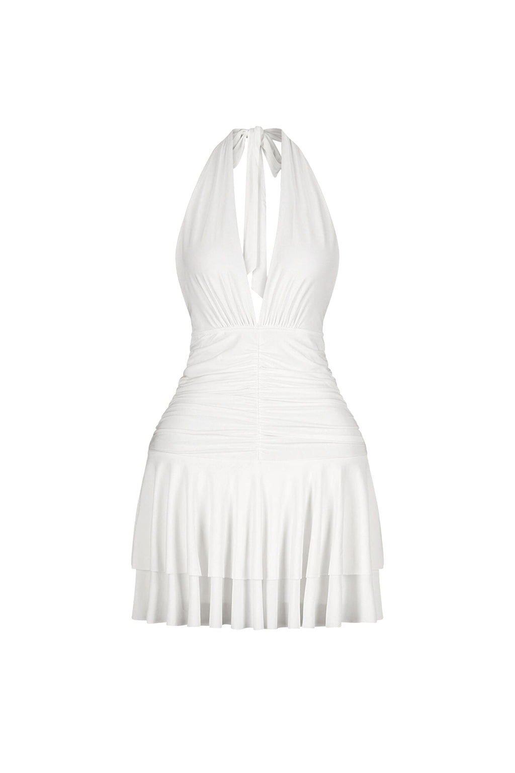 Spinning Sky Flared Mini Dress