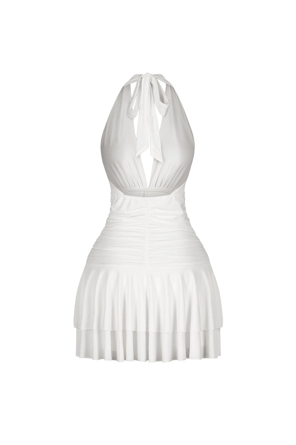 Spinning Sky Flared Mini Dress