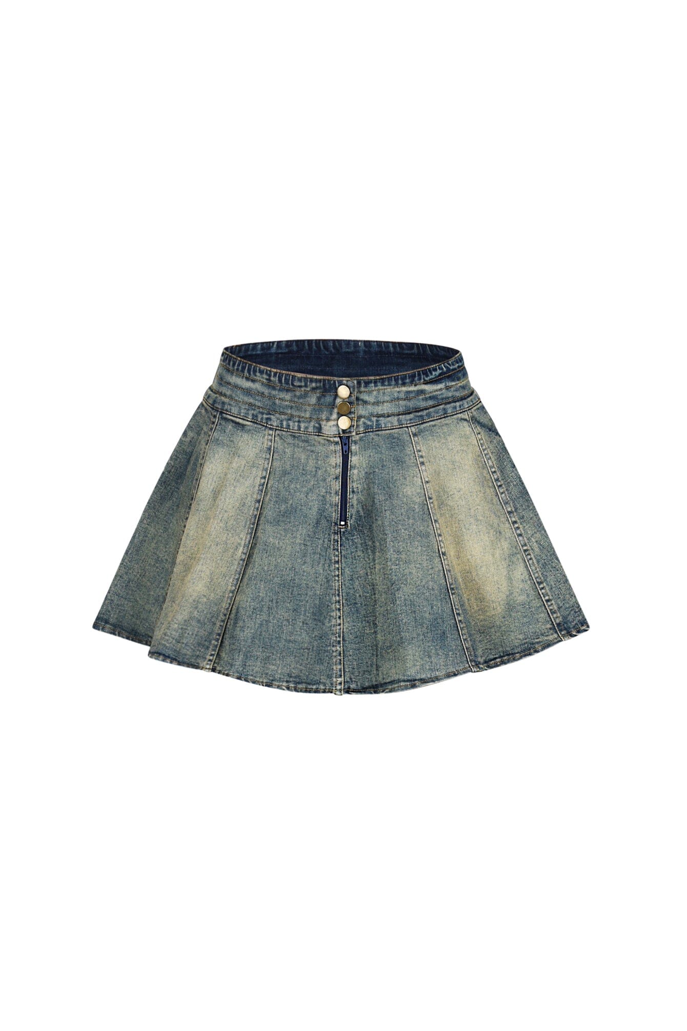 Aarhus Flare Denim Mini Skirt