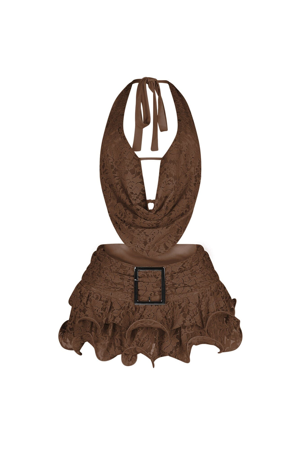 Elowen Lace Halter Top & Skort SET