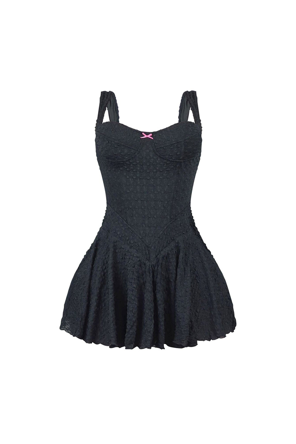 Marnie Corset Pleated Mini Dress