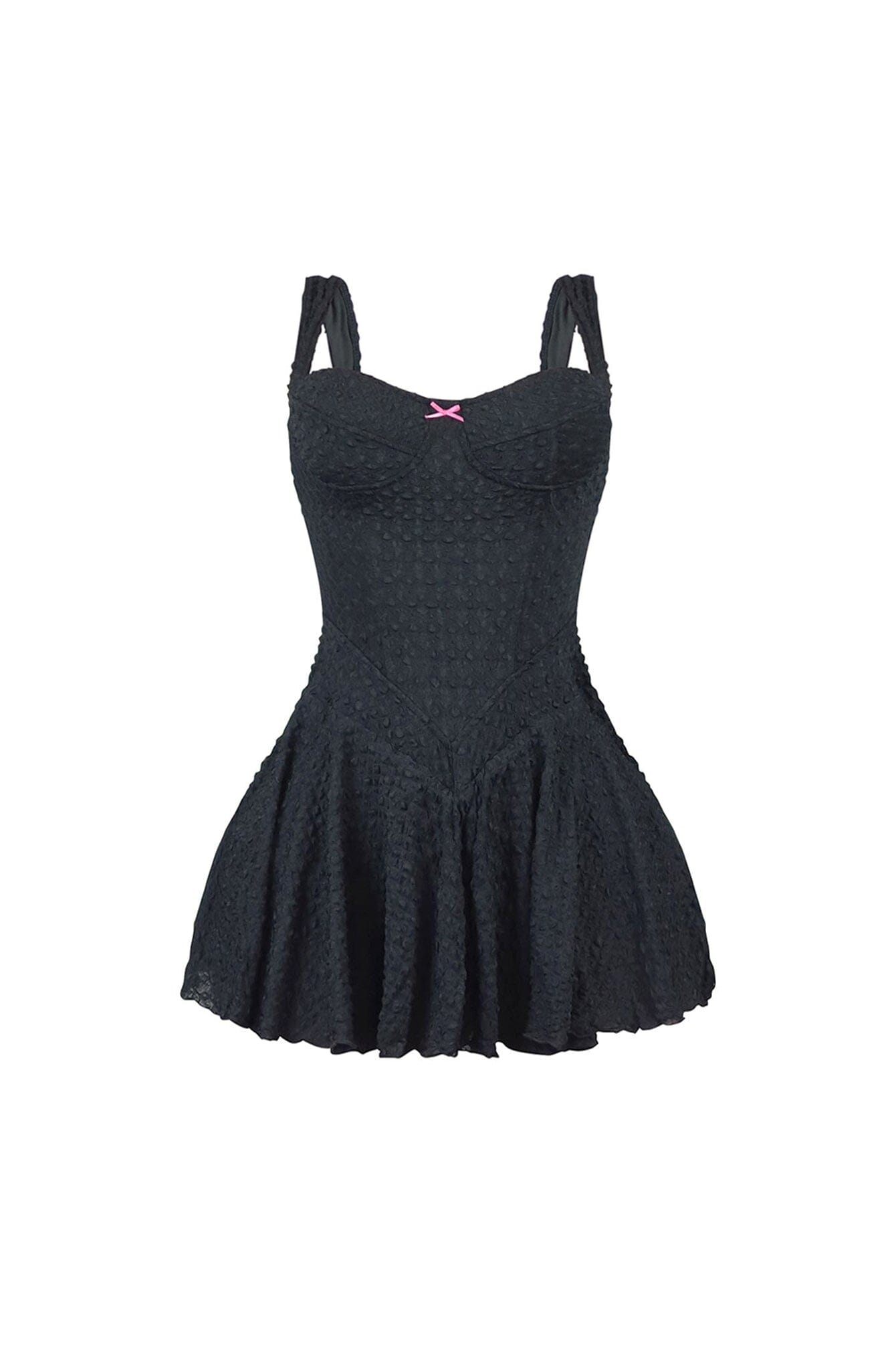 Marnie Corset Pleated Mini Dress