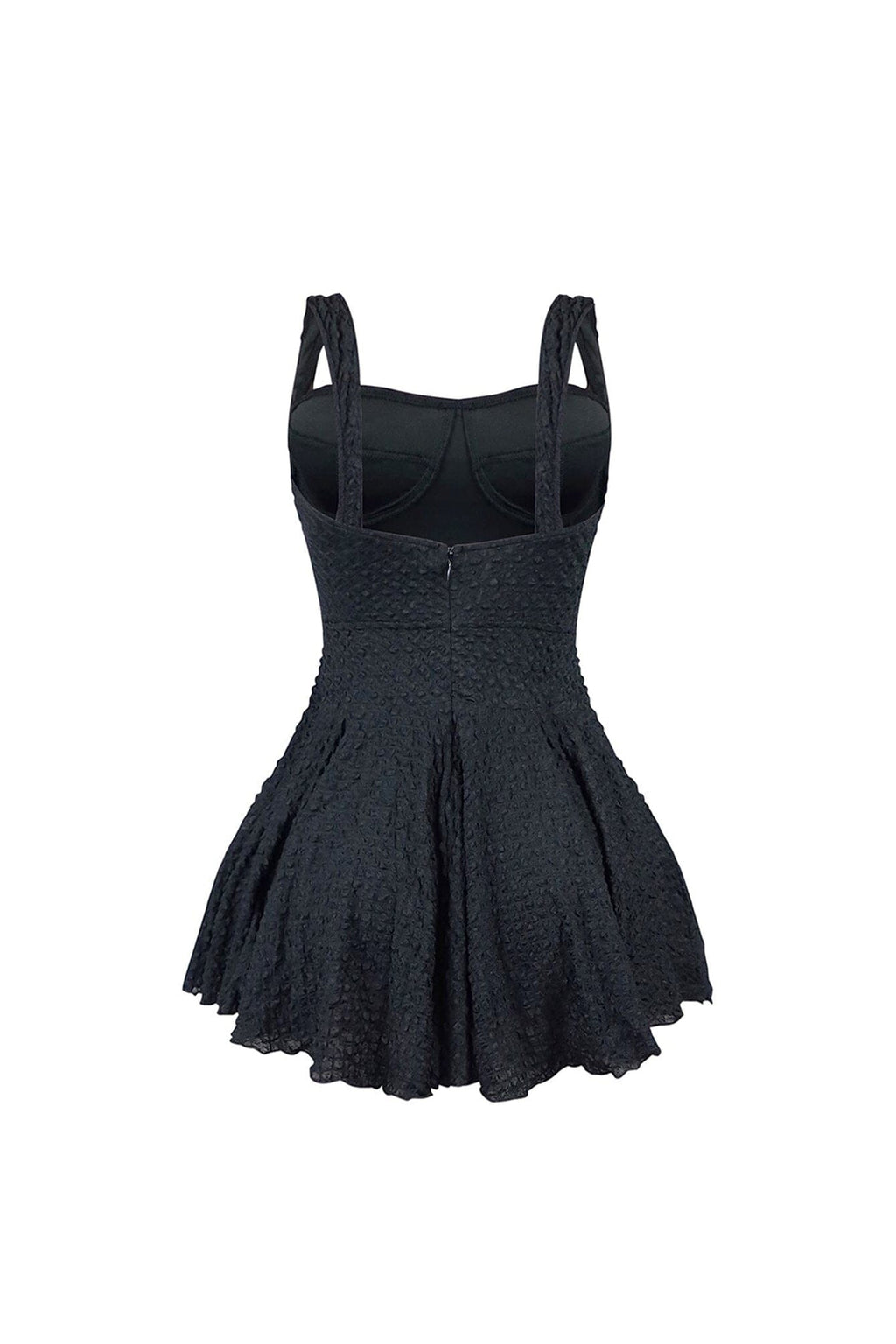 Marnie Corset Pleated Mini Dress