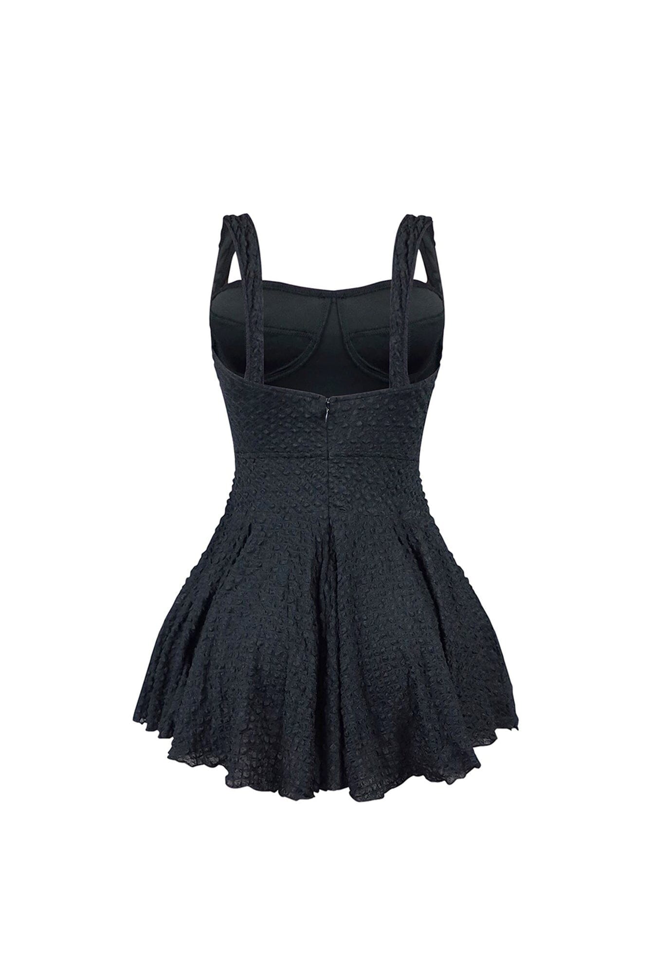 Marnie Corset Pleated Mini Dress