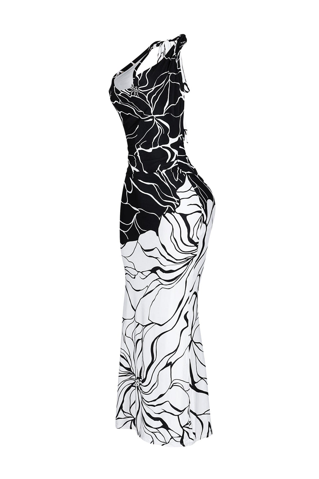 Silkflow Cowl Maxi Dress