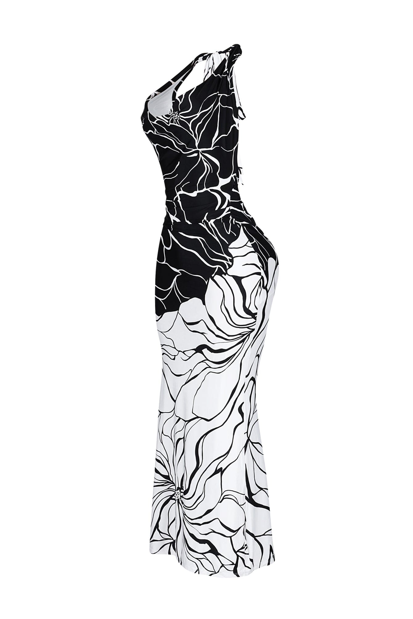 Silkflow Cowl Maxi Dress