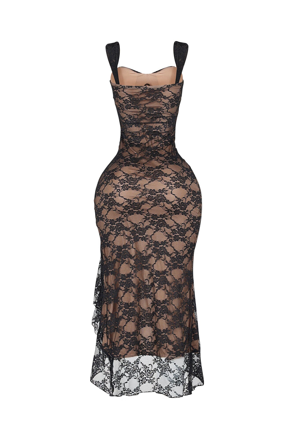 She Walks in Lace Dress
