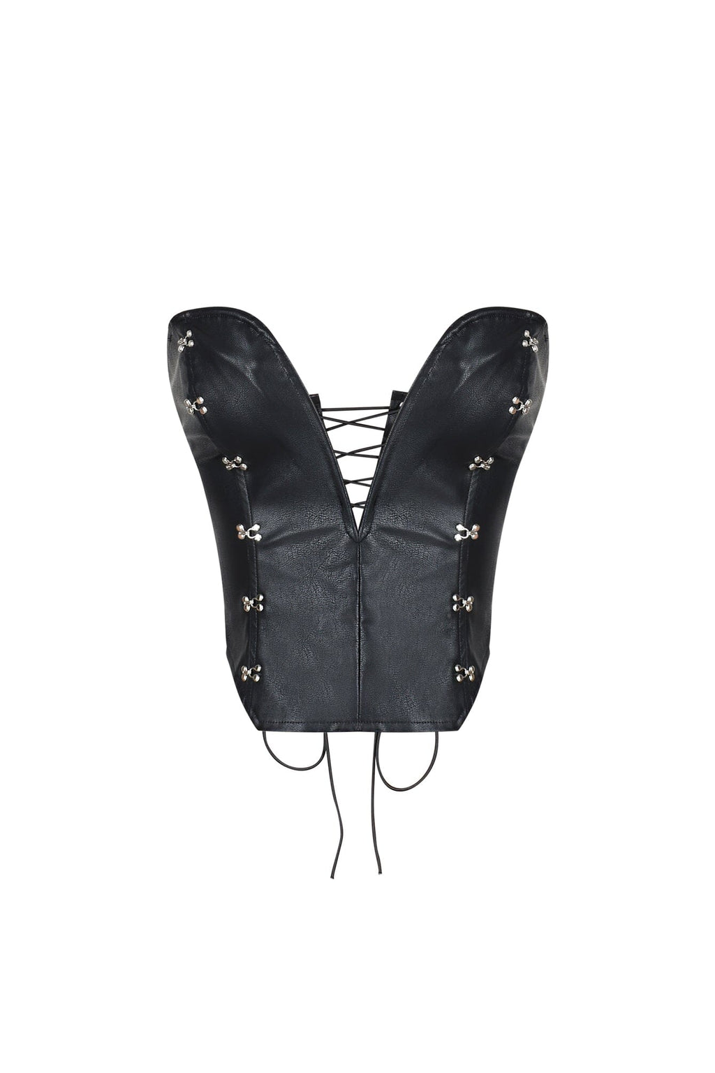 Trigger PU Wired Corset Top