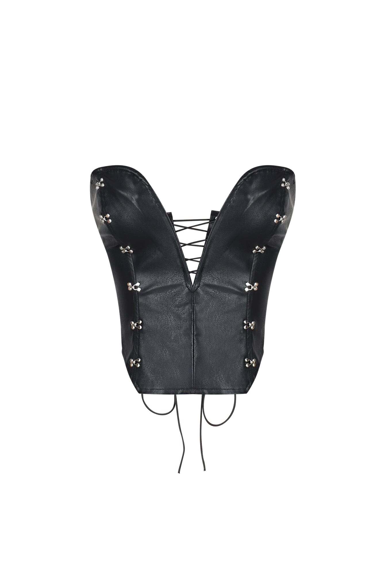 Trigger PU Wired Corset Top