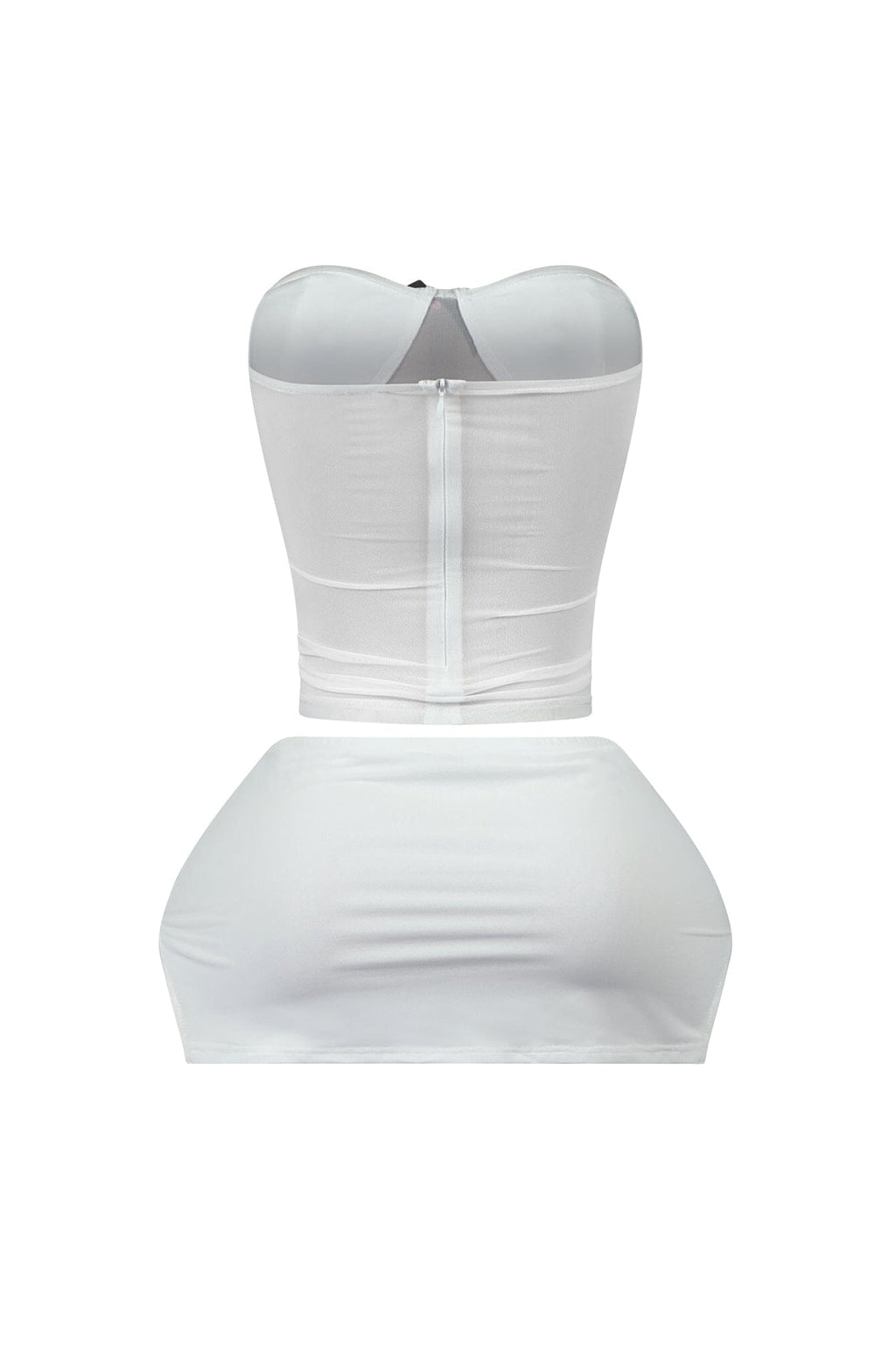 Julian Mesh Corset Top & Skirt SET