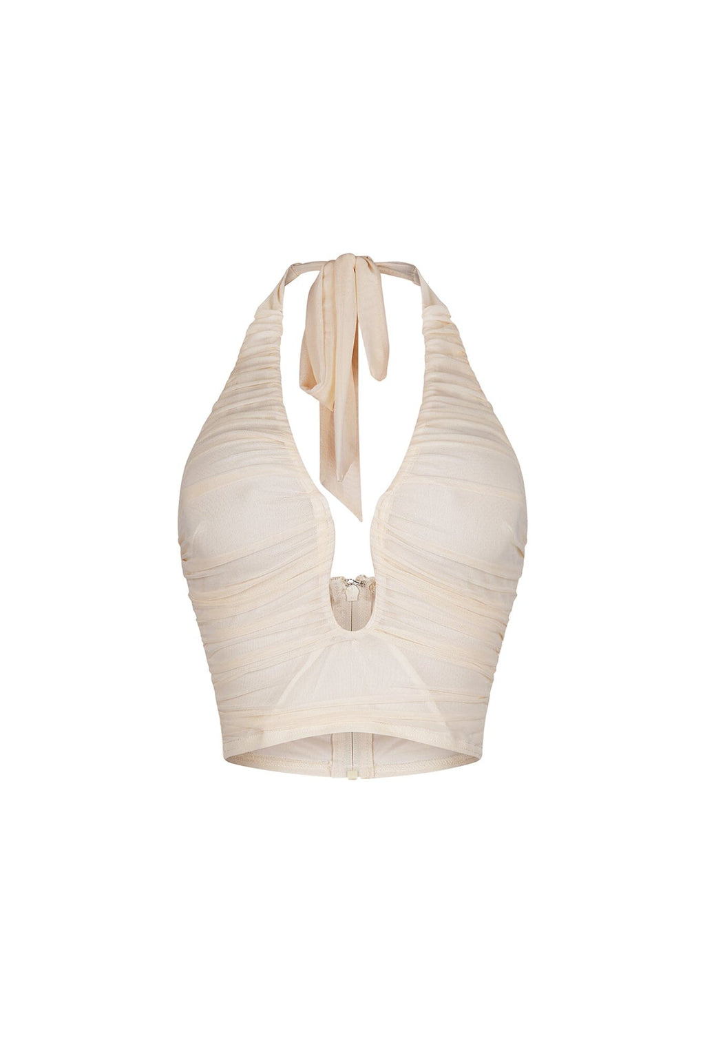 Siren Wire Mesh Halter Top