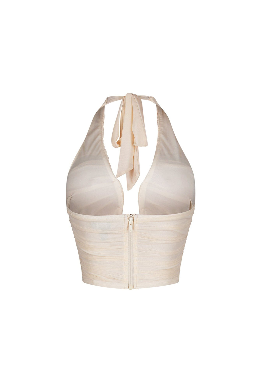 Siren Wire Mesh Halter Top