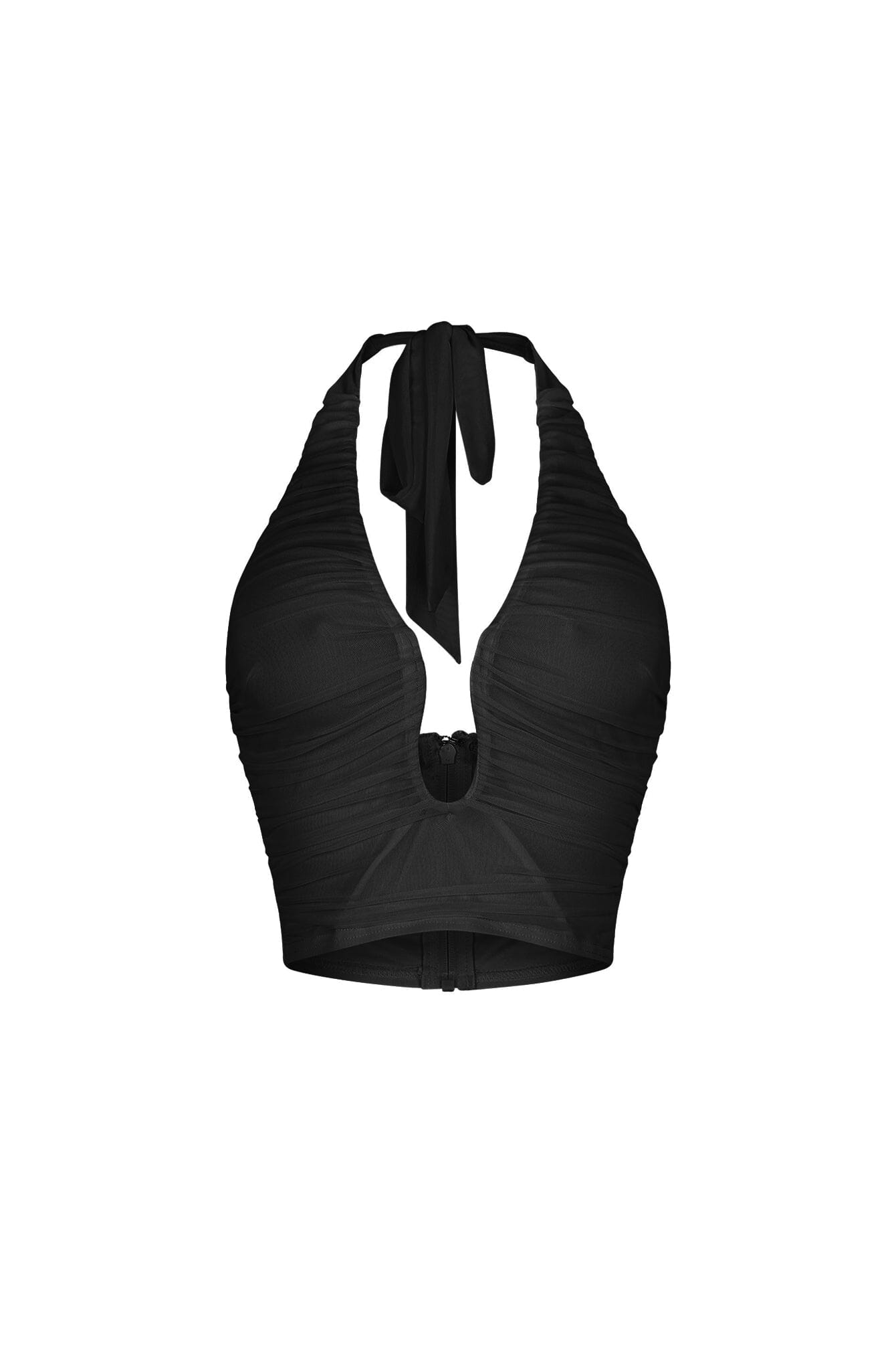 Siren Wire Mesh Halter Top