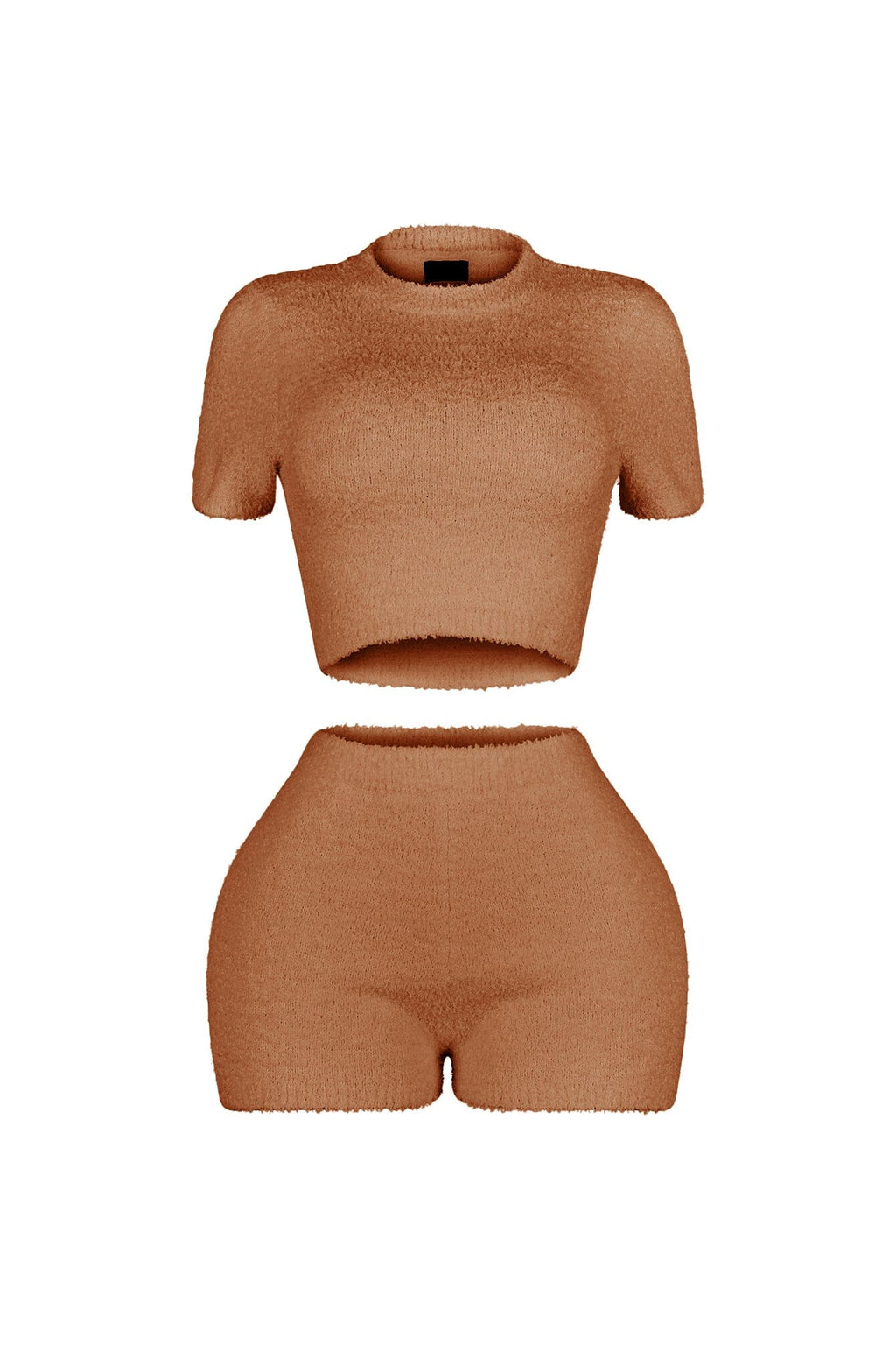 Toasty Fuzzy Top & Shorts SET