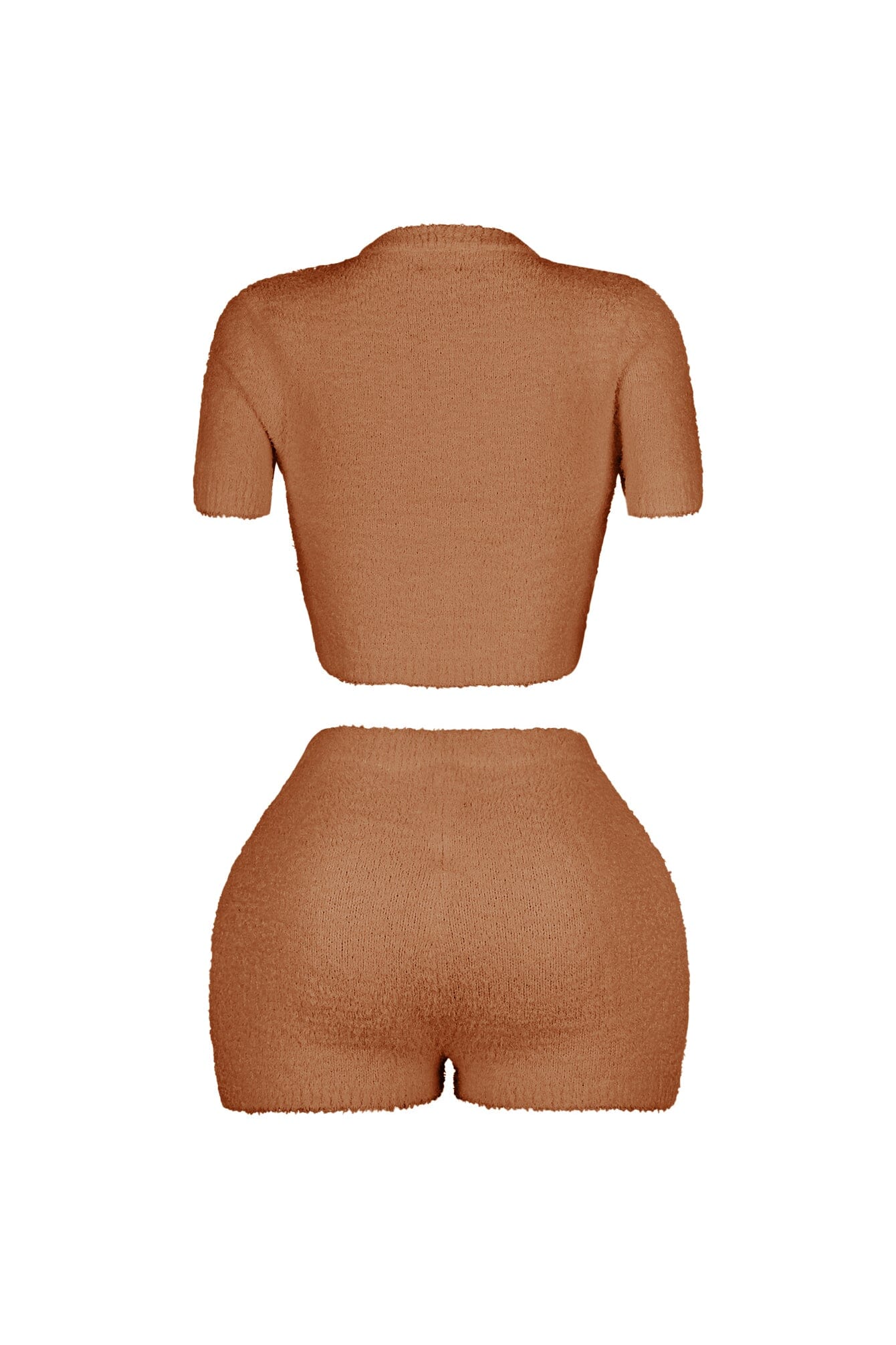 Toasty Fuzzy Top & Shorts SET