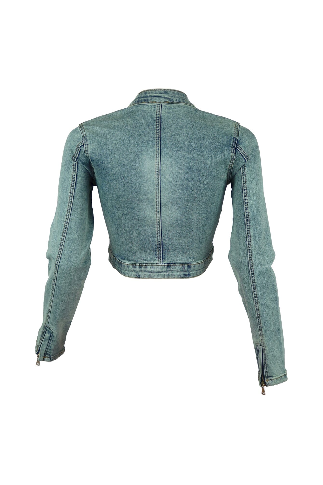 Elise Vintage Wash 23 Patch Denim Jacket