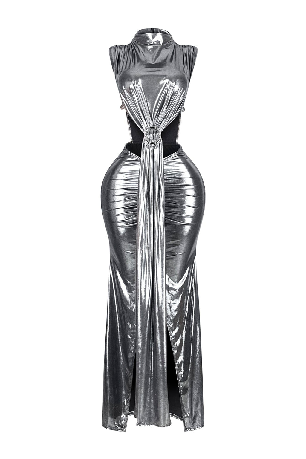 Cypher Foil Maxi Dress