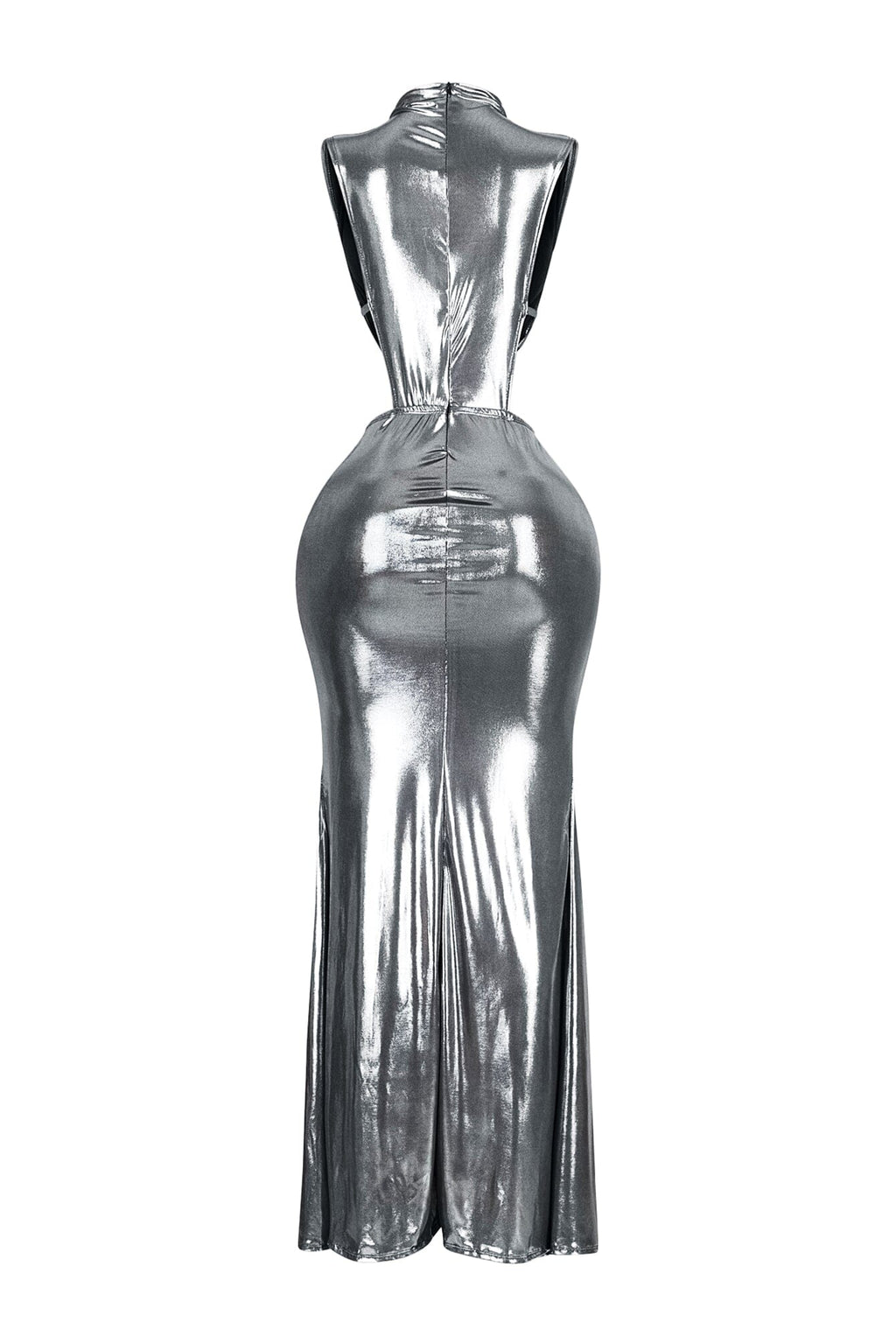 Cypher Foil Maxi Dress
