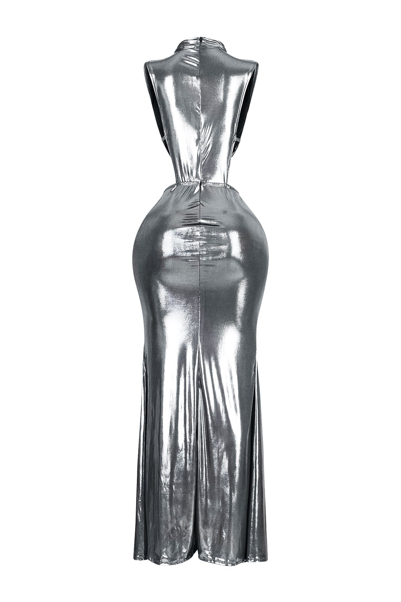 Cypher Foil Maxi Dress